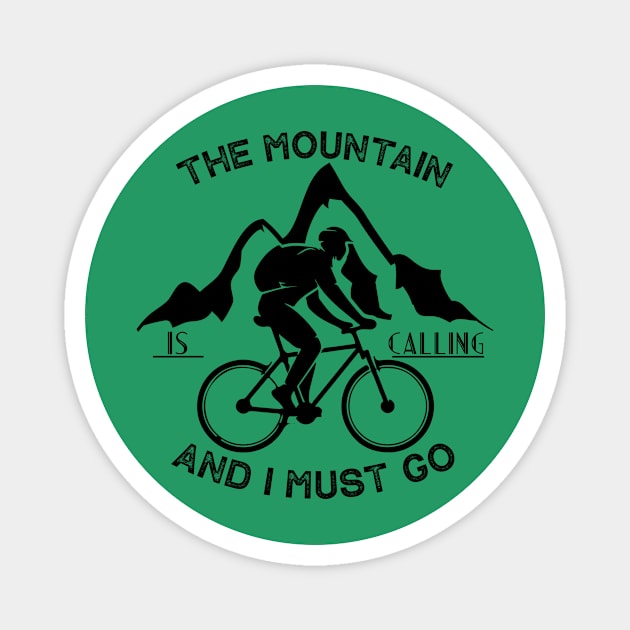 Biker Mountain On Magnet by Hastag Pos